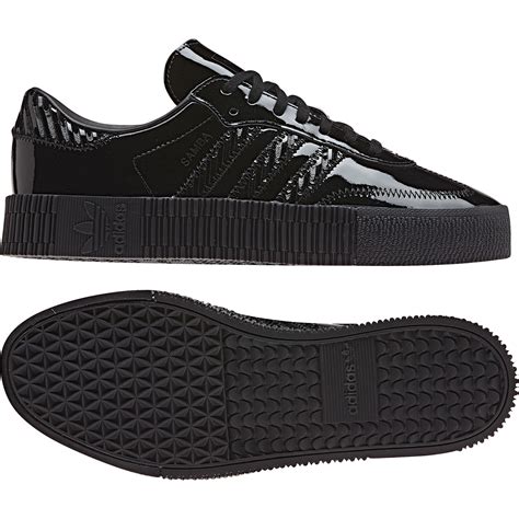 adidas schuhe schwarz lack|Schwarze adidas Schuhe online kaufen .